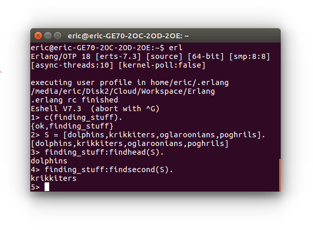 Finding stuff with Erlang pattern matching